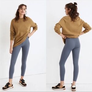 Madewell Size medium Form High Rise Legging Light Blue MWL 26"